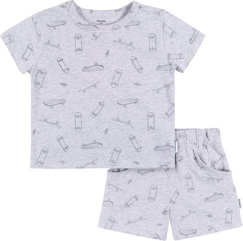 Gerber Baby & Toddler Boys T-Shirt and Shorts Outfit Set in Kuwait
