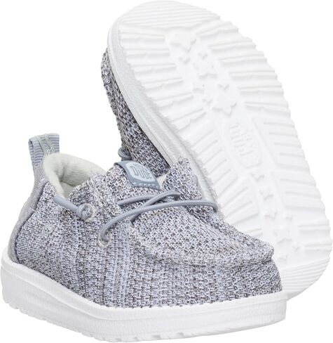 HEYDUDE Infant LILDUDE Core Slip On Shoes | Easy On Elastic Scrunch Collar in Kuwait