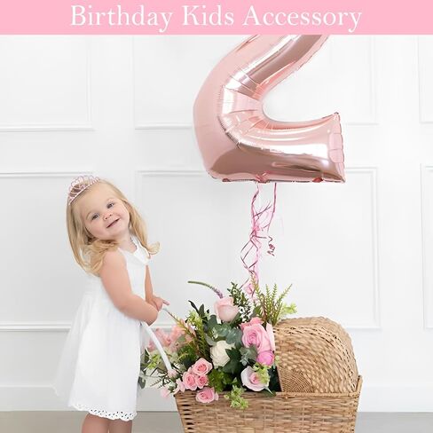 CUBACO 2nd Birthday Girl Crown and Sash, 2 year old girl birthday gift 2nd Decorations for Girls 2 Year Old Girl Gifts Outfit Suitable for Party Favors Decorations in Kuwait