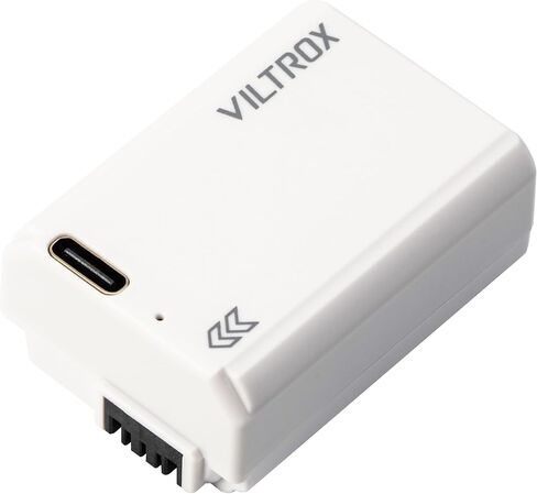 VILTROX Camera Battery TNP-FW50 for Sony ILCE-5100 5000 6500 6400 6300 6100 6000 7 7R 7S 7SM2 7M2 ZV-E10 DSC-RX10 10M4 10M3 10M2 a33 a35 a37 a3000 (2-Pack) in Kuwait