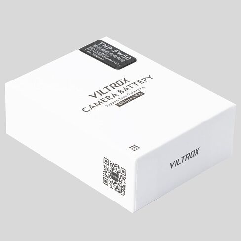 VILTROX Camera Battery TNP-FW50 for Sony ILCE-5100 5000 6500 6400 6300 6100 6000 7 7R 7S 7SM2 7M2 ZV-E10 DSC-RX10 10M4 10M3 10M2 a33 a35 a37 a3000 (2-Pack) in Kuwait