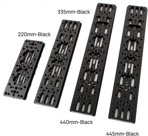 Dovetail Plate,220mm Guide Star Dovetail Mounting Plate,Handle Bracket,for Astronomical Telescope,Suitable for Large Equatorial Instruments (Black) in Kuwait