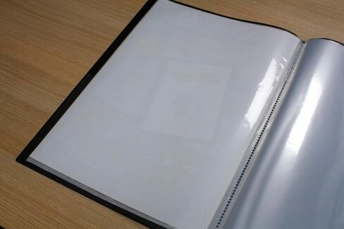eco-eco A3 100% Recycled 40 Pocket Black Flexible Cover Portfolio Book Folder Display Book, eco193 in Kuwait