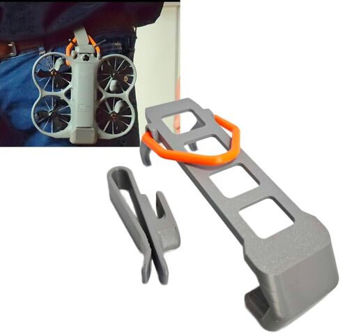3D Printed for DJI Neo 2 Belt Mount Quick-Release Holster with Integrated Camera Protection Compatible with Accessories in Kuwait