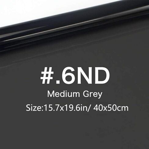 Lighting Neutral Density Gels Filter Sheet 16x20 inches Kit, ND6,ND9 for Photo Studio Video Flashlight Led Light Photography in Kuwait