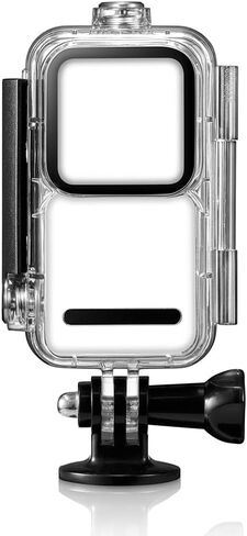 Waterproof Heavy-Duty Seal Case Diving Shell 60m Housing Cover Dual Screen Set for DJI Action 2 in Kuwait
