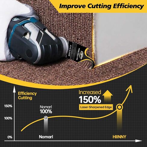 Hook Knife oscillating Tool Blade, 3pcs Multi Tool Blades, Carpet Blades for Roofing Shingles, PVC Floor Carpet, Cardboard in Kuwait