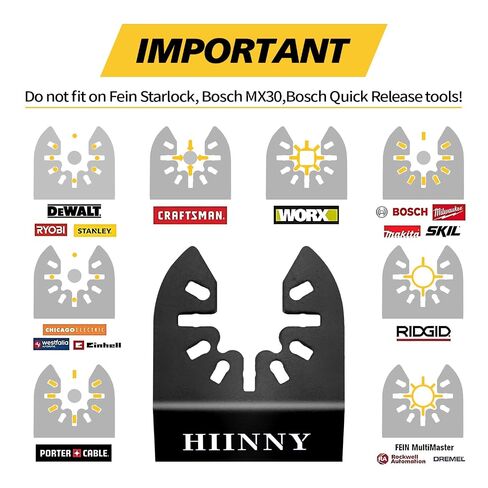 Hook Knife oscillating Tool Blade, 3pcs Multi Tool Blades, Carpet Blades for Roofing Shingles, PVC Floor Carpet, Cardboard in Kuwait