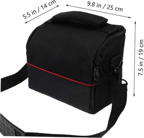 NUOBESTY 1pc Storage Bag Compact Digital Camera Shoulder Bag Mesh Pocket for Accessories Lightweight and for Outdoor Use for Men Women and Students in Kuwait