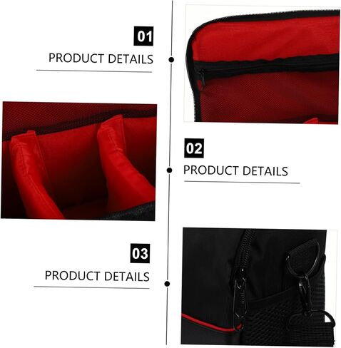 NUOBESTY 1pc Storage Bag Compact Digital Camera Shoulder Bag Mesh Pocket for Accessories Lightweight and for Outdoor Use for Men Women and Students in Kuwait