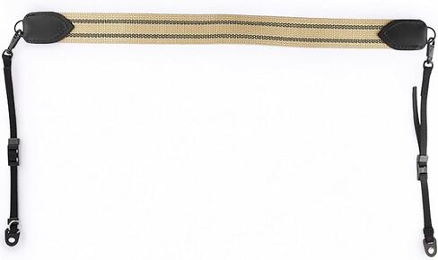 Domke 1.5-Inch Web Camera Strap with Swivel for Mirrorless Cameras - Tan | Non-Slip Design, Compatible with DSLR's, SLR's. Binoculars Strap in Kuwait