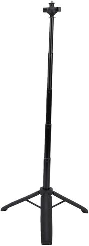 Action Camera Extension Tripod with 360° Rotating Ball Head for 3X5 X4 Camera, Aluminum Alloy Selfie Stick for Outdoor Adventure in Kuwait