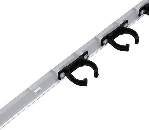 Luocute Acrylic Fish Tank Light Tube Clips, Adjustable Clamp for LED Tube Holder with External Mount Design for Glass Aquarium in Saudi Arabia