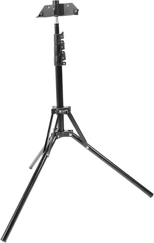 Portable Foldable Lightweight Tripod Stand for Scoreboard Adjustable Height 39cm to 145cm with Tray Slot & Hook for Basketball Football Volleyball Scoreboards in Kuwait
