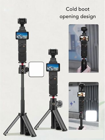 Camera Extension Pole Tripod Portable Stable Panoramic Stabilizer for POCKET3 Vlogging Travel in Kuwait