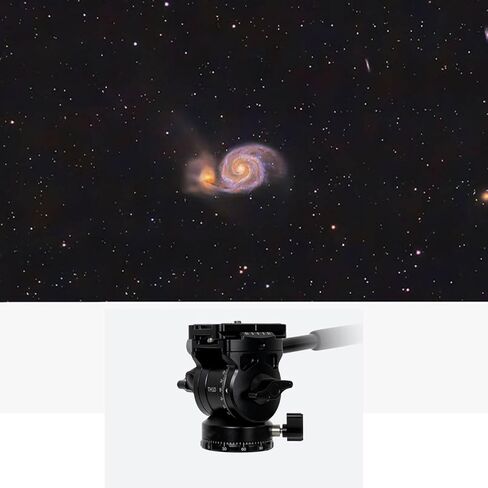 Equatorial Mount Travel Tripod, Lightweight Abs Quick Release Camera Tripod for DSLR & Astronomy in Kuwait