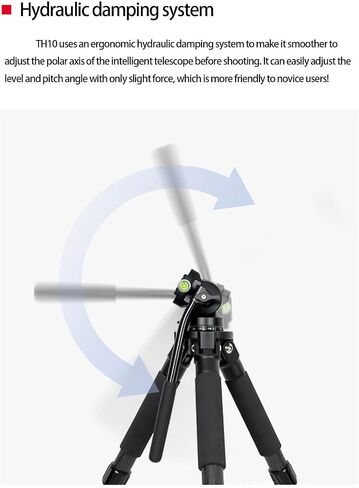 Equatorial Mount Travel Tripod, Lightweight Abs Quick Release Camera Tripod for DSLR & Astronomy in Kuwait