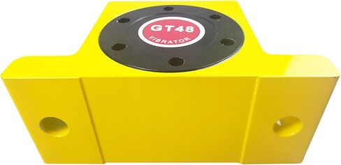 G 3/8'' Pneumatic Air Turbo Vibrator GT48 Industrial Turbine Vibrators Pneumatic Vibrator with Muffler 4950N-10600N for Material Transport (Series:GT13/GT48/GT60) in Kuwait