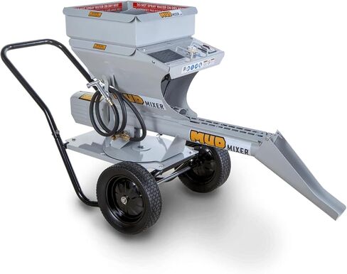 MudMixer Evolution Ultimate Bundle with Hopper Extension, Chute Extension and All-Weather Cover, Processes 45+ 80lb Bags/Hour, 300lb Capacity, 18 Inch Reach in Kuwait