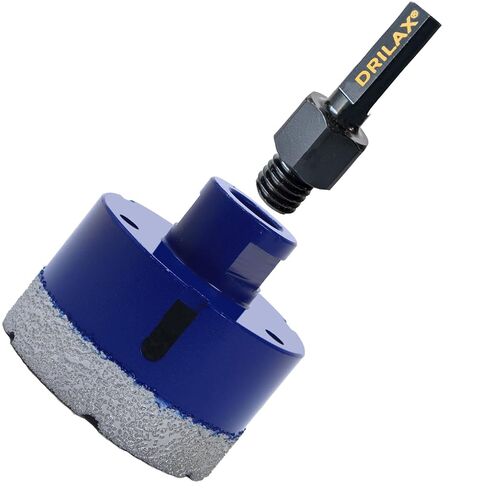 1-3/8 Inch Diamond Hole Saw for Angle Grinder – Precision 5/8"-11 Thread – Dry Cutting Granite, Masonry, Quartz, Ceramic & Porcelain Tile Drill Bit with Extended Durability (100+ Holes) in Kuwait
