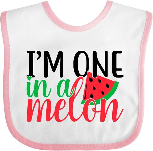 inktastic I'm 1 in a Melon Baby Bib in Kuwait