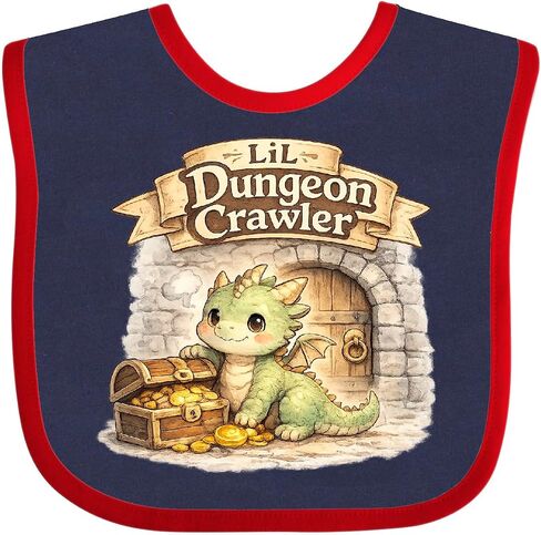 Lil Dungeon Dragon Baby Bib in Kuwait