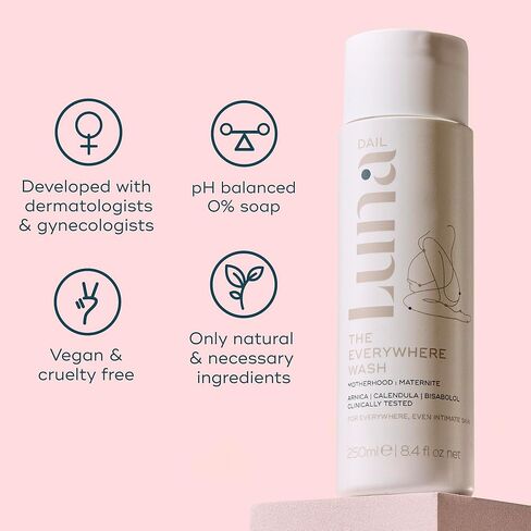 Luna Daily The Everywhere Motherhood Wash | Post-Partum Wash, 1.69 Fl Oz in Kuwait