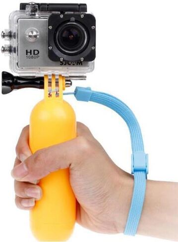 Floating Hand Grip Floaty Handheld Monopod for GoPro Hero 6/5/ 5 Session/ 4 Session/ 4/3+/ 3/2/1, SJ4000/SJ5000, with Long Handle Screw and Wrist Strap in Kuwait