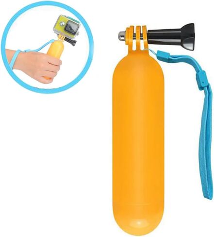 Floating Hand Grip Floaty Handheld Monopod for GoPro Hero 6/5/ 5 Session/ 4 Session/ 4/3+/ 3/2/1, SJ4000/SJ5000, with Long Handle Screw and Wrist Strap in Kuwait