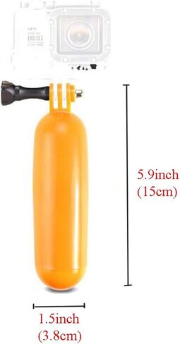 Floating Hand Grip Floaty Handheld Monopod for GoPro Hero 6/5/ 5 Session/ 4 Session/ 4/3+/ 3/2/1, SJ4000/SJ5000, with Long Handle Screw and Wrist Strap in Kuwait