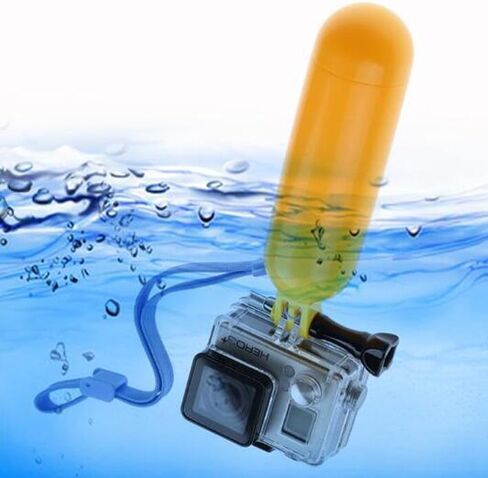 Floating Hand Grip Floaty Handheld Monopod for GoPro Hero 6/5/ 5 Session/ 4 Session/ 4/3+/ 3/2/1, SJ4000/SJ5000, with Long Handle Screw and Wrist Strap in Kuwait