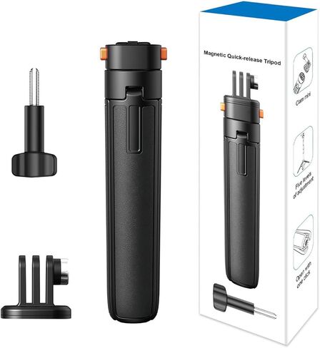 ciciglow Magnetic Selfie Stick Tripod, Extendable 7.5in to 20.8in with 4 Height Levels and, Triple Support System for Taking Photos, Selfies, Videos in Kuwait