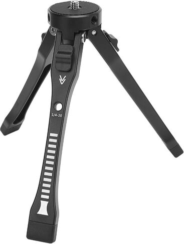 Tbest Tabletop Tripod Aluminum Alloy Adjustable Height Desktop with 1/4 Inch Screw for DSLR Camera Camcorder Projector Photography Enthusiasts in Kuwait