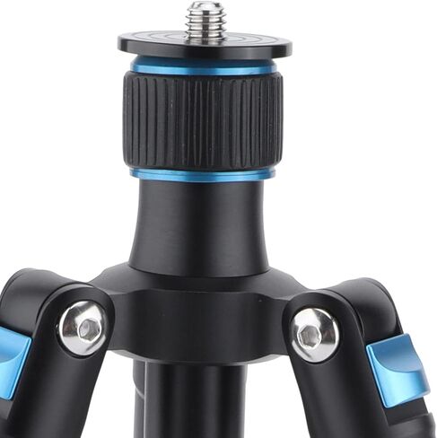 Aluminum Alloy Mini Table Tripod with Adjustable Heights for Camera Streaming Black in Kuwait