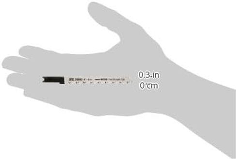 IVY Classic 28568 Assorted U-Shank Jig Saw Blade Set, Cuts Metal and Wood, Bi-Metal and HSS, 5/Card in Kuwait
