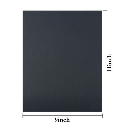 Sandpaper Assortment 600 800 1000 1200 1500 2000 Fine Grit, 30 Sheets Sand Paper Assortment Pack, 9 x 11 Inches Silicon Carbide Wet Dry Sanding Sheet for Wood Furniture, Metal Sanding, Automotive in Kuwait