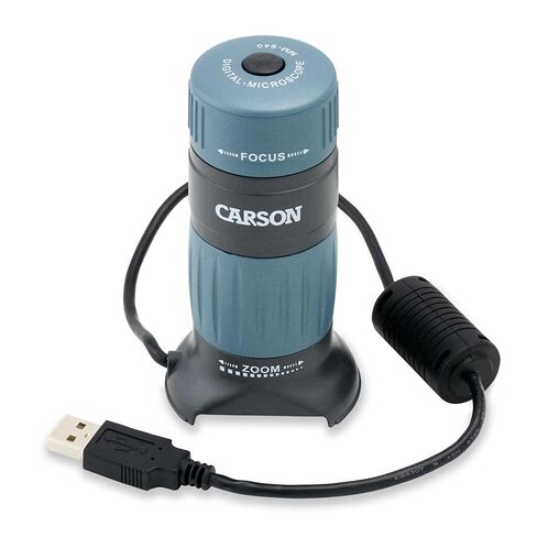 Carson zPix 300 Zoom 90x-480x Power USB Digital Microscope with Integrated Camera and Video Capture (MM-940) in Kuwait