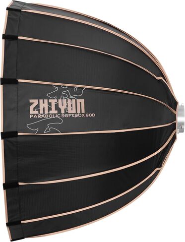 ZHIYUN 25.5inch/65cm/2.1ft Lantern Softbox with Bowens Mount | Professional Video Light Softbox for Photography Studio Video Recording Portraits Molus G200/ B-Series/ X100 X200 Series in Kuwait