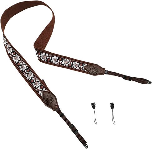 Camera Straps for Photographers, 1.5" Leather Camera Neck Strap, Quick Release Shoulder Camera Strap for All Cameras in Saudi Arabia