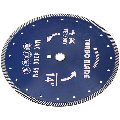 14" Diamond Turbo Saw Blade Granite Blade for Cutting Granite Marble (14") in Kuwait