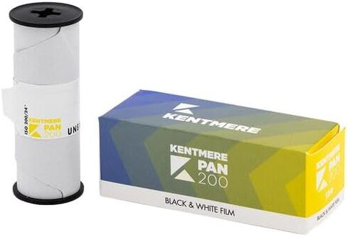 2 Rolls Kentmere Pan 200 Black & White 120mm Negative Film in Kuwait