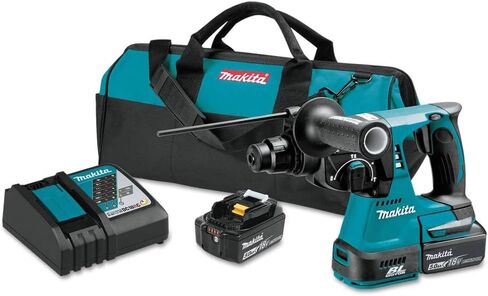 Makita XRH01Z 18V LXT Lithium-Ion Brushless Cordless 1-Inch Rotary Hammer Accepts SDS-PLUS Bits in Kuwait
