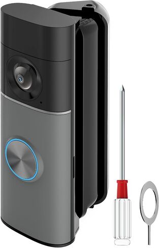 Ring Doorbell Angle Mount for Ring Doorbell (Newest Model), Widen View Kit | For Ring Battery Doorbell/Pro/Plus(2nd Gen)& Ring Wired Doorbell 2nd/Plus 2nd/Pro 3rd, 35-55° Adjustable Corner Mount in Kuwait