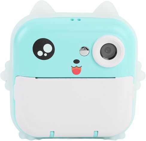 Instant Print Camera, 48MP High Resolution Kids Digital Camera with 1080P Video and Thermal Printing for Travel and Family Gatherings Green in Kuwait