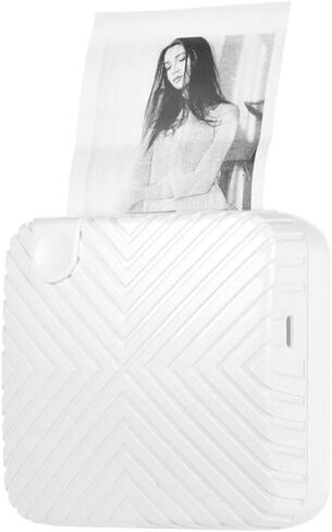 P6 Pocket Mini Photo Printer Portable BT Thermal Receipt Label Sticker Memo AR Picture Gifts(E) in Kuwait
