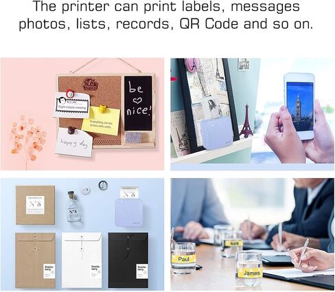 P6 Pocket Mini Photo Printer Portable BT Thermal Receipt Label Sticker Memo AR Picture Gifts(E) in Kuwait