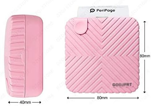 P6 Pocket Mini Photo Printer Portable BT Thermal Receipt Label Sticker Memo AR Picture Gifts(E) in Kuwait