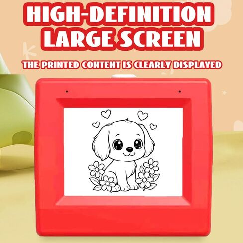 GOWENIC Intelligent Sticker Printer, AI Voice to Image Long Battery Life Thermal Sticker Maker with HD Display for Diaries Photos Home Study DIY Projects in Kuwait