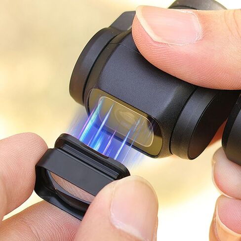 0.72x Wide Angle Lens for Pockets 4, Magnetic Optical Glass Camera Lens with HD Coating, Aluminum Alloy Design for Expanded Field View Landscape Portrait Photography in Kuwait