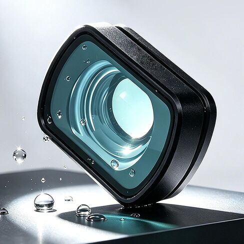0.72x Wide Angle Lens for Pockets 4, Magnetic Optical Glass Camera Lens with HD Coating, Aluminum Alloy Design for Expanded Field View Landscape Portrait Photography in Kuwait